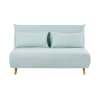 Ice Blue Double Day Bed Sofa